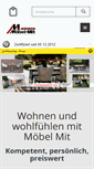 Mobile Screenshot of moebel-mit.de