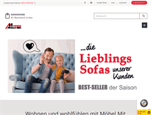 Tablet Screenshot of moebel-mit.de